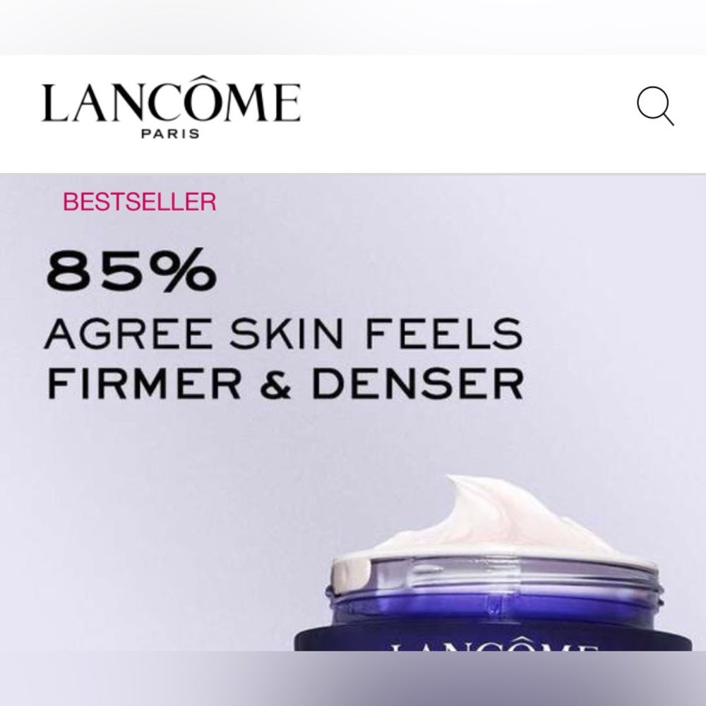Lancôme Rénergie Lift Multi Action Day Face Cream SPF 15 Sunscreen .5 Ounce - Picture 5 of 5